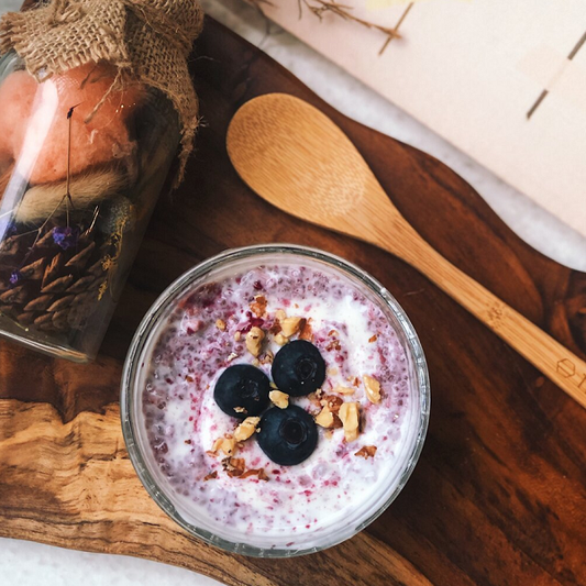 Pink Chia Pudding
