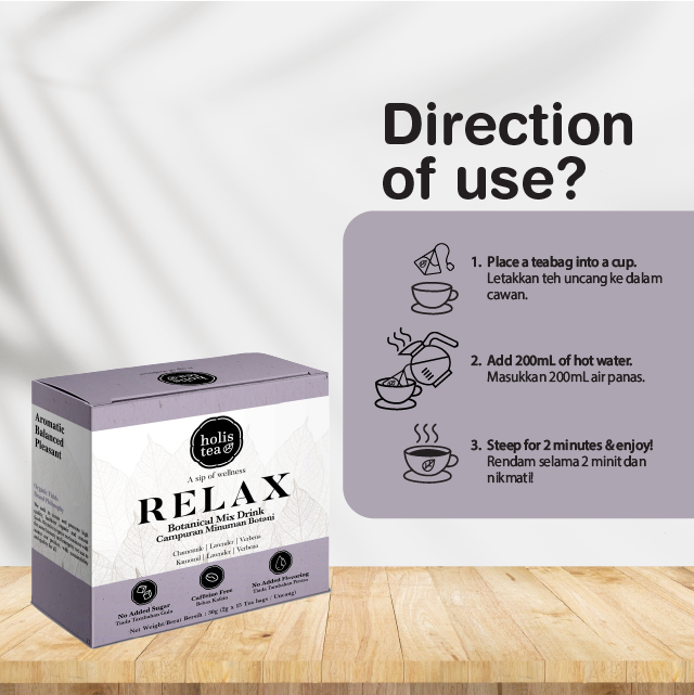 Holistea Relax Tea