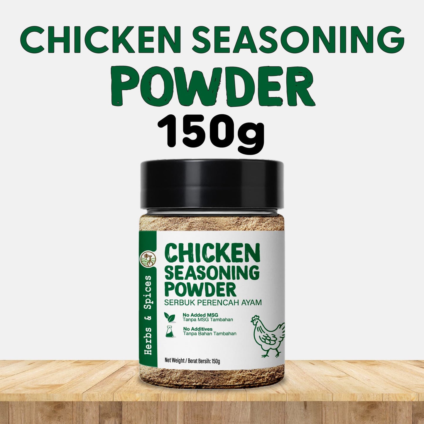 ORGANIC FIELDS Chicken Seasoning 150g