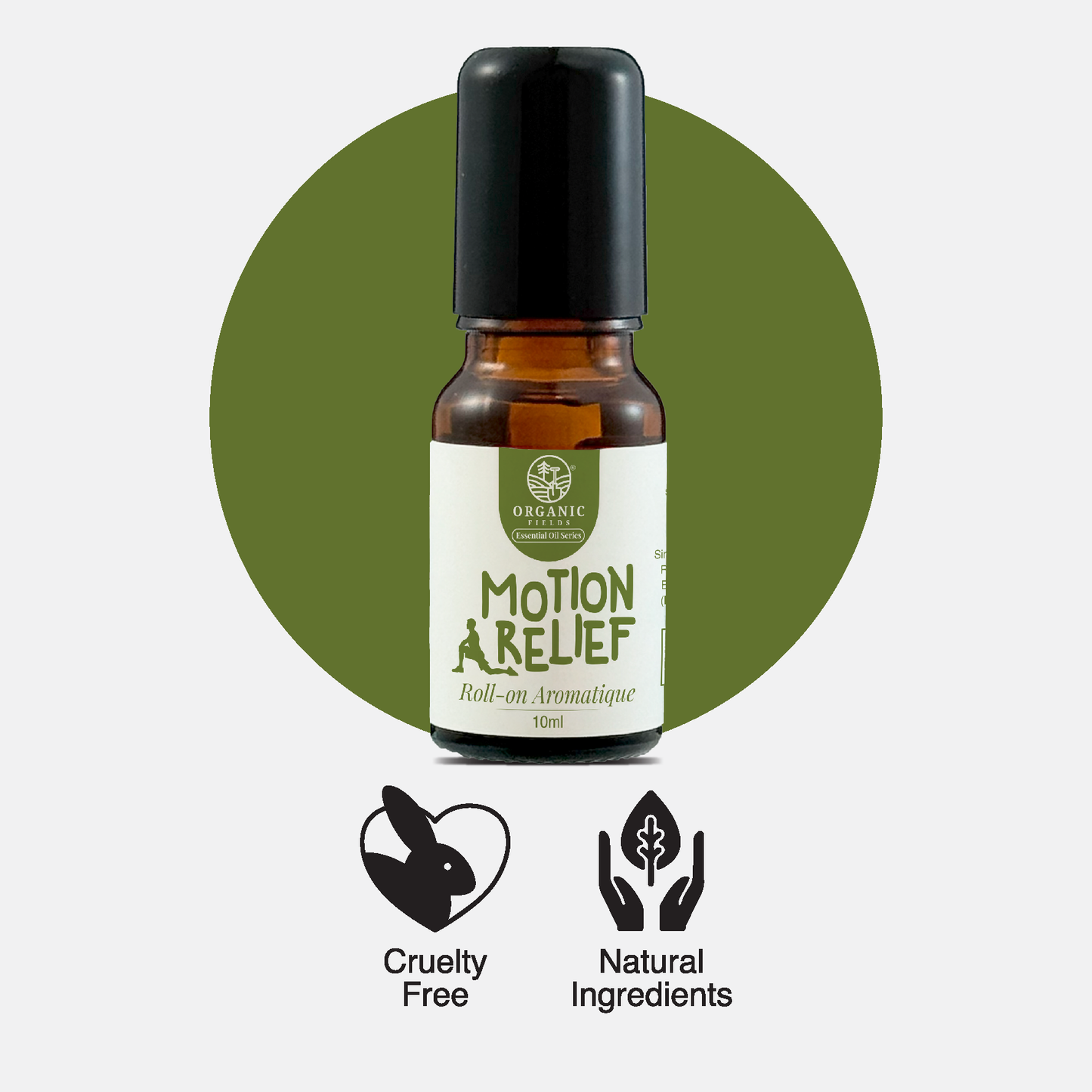 🎁 ORGANIC FIELDS MOTION RELIEF ROLL-ON AROMATIQUE ESSENTIAL OIL 10ML (100% off)