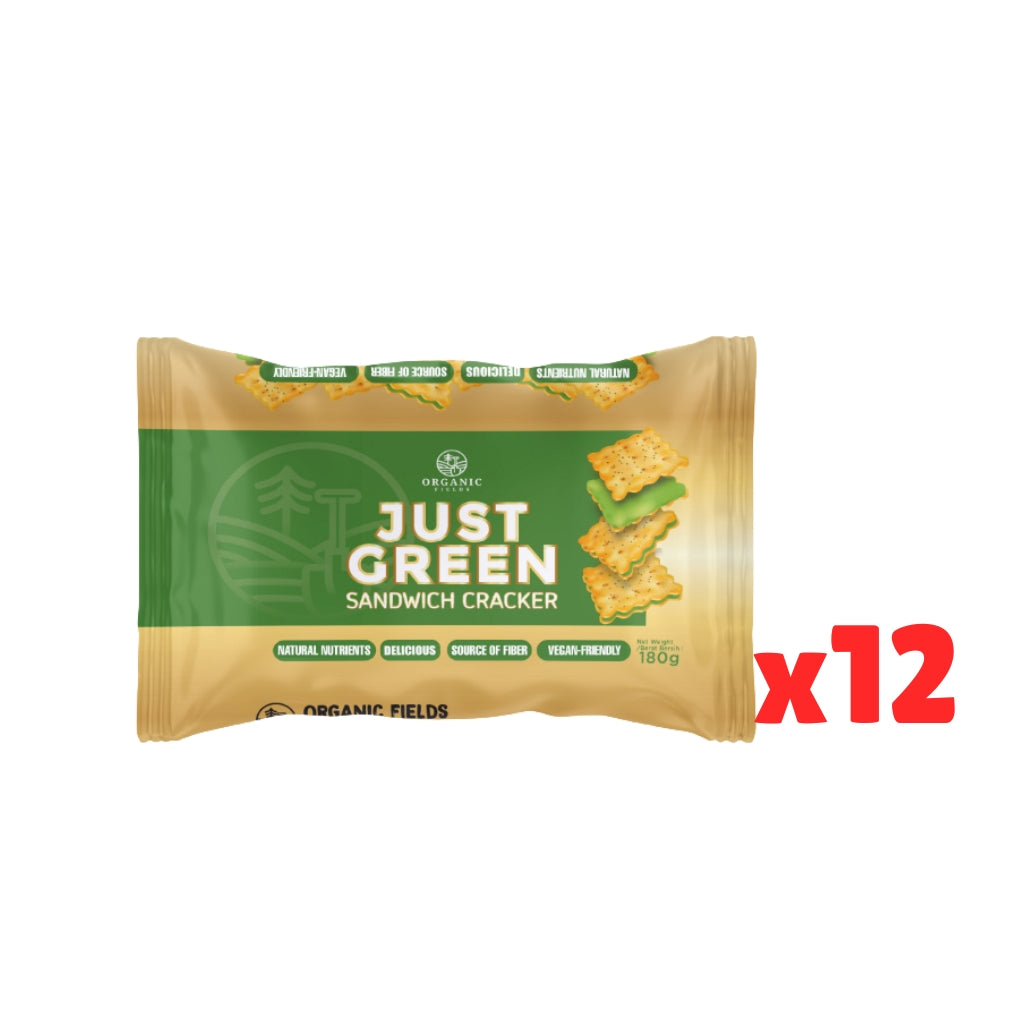 Just Green 夹心饼干 180gm