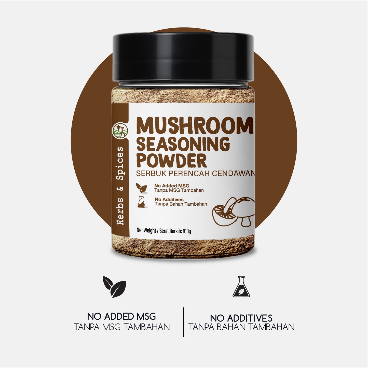 ORGANIC FIELDS Mushroom Seasoning 100g