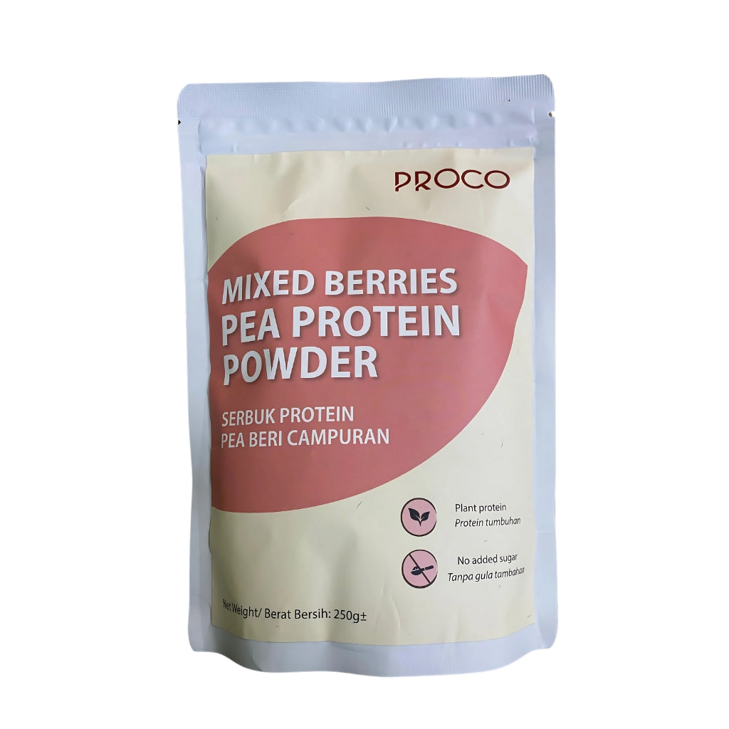 PROCO Pea Protein Mixed Berries 250gm