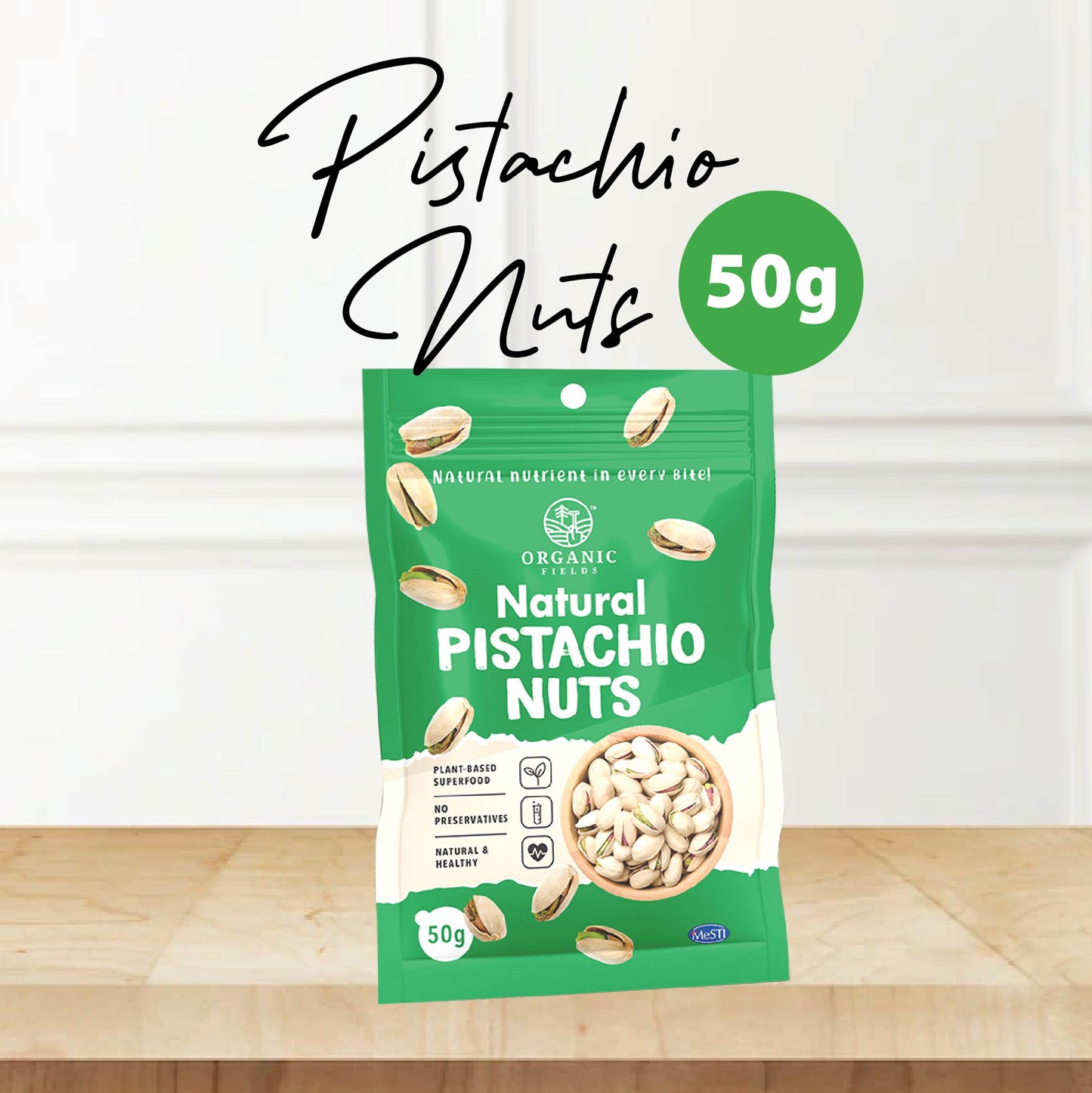 Roasted Pistachio in Shell Salted 200gm
