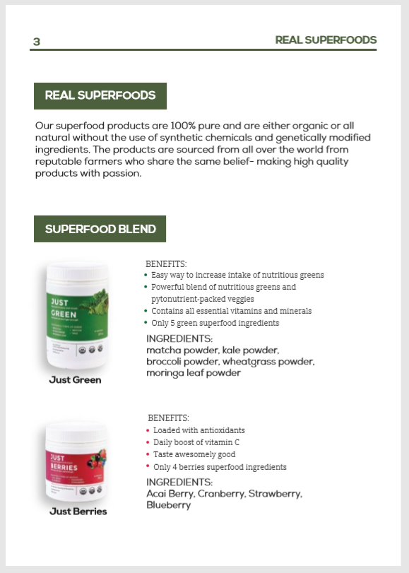 ORGANIC FIELDS Organic Fields Digital Brochure