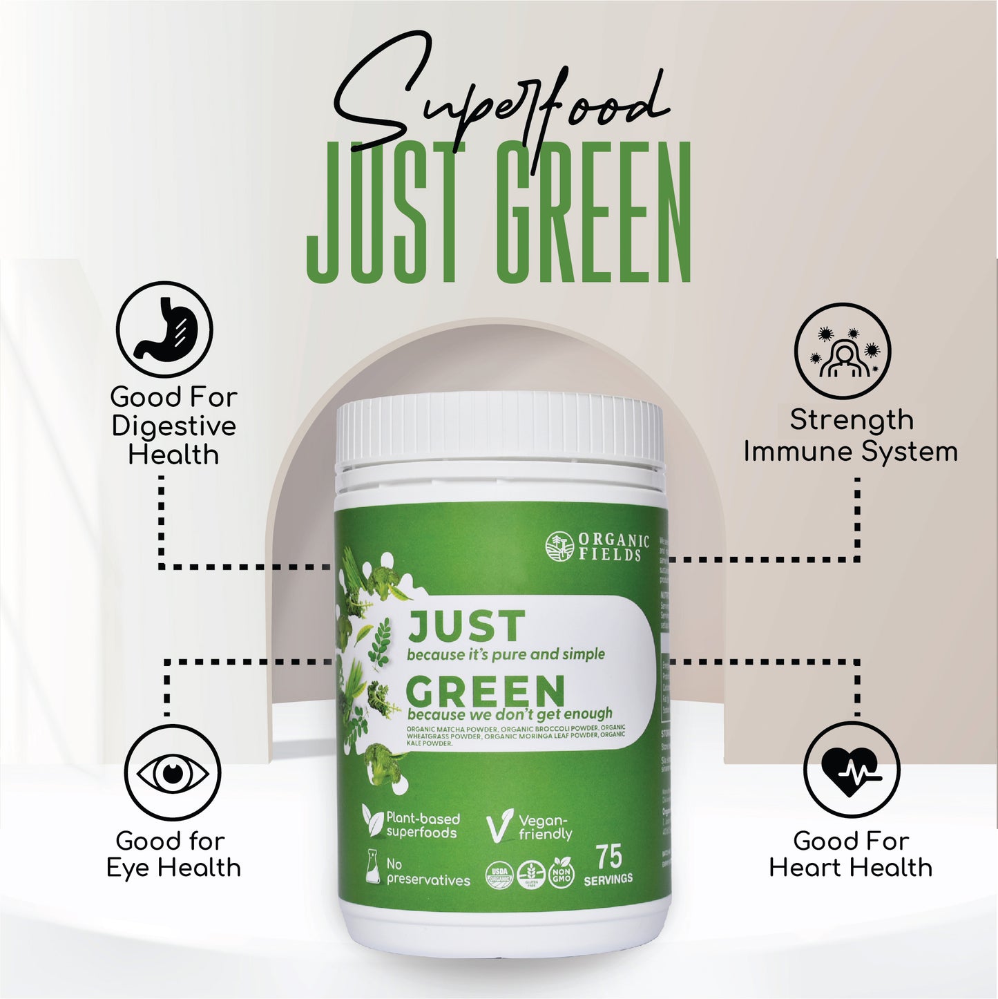 Just Green 225gm