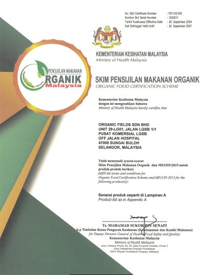 Malaysia Organic Certification (myOrganic)