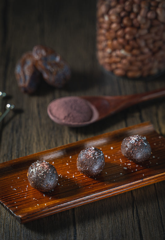 Non-baked Beet Bliss Balls