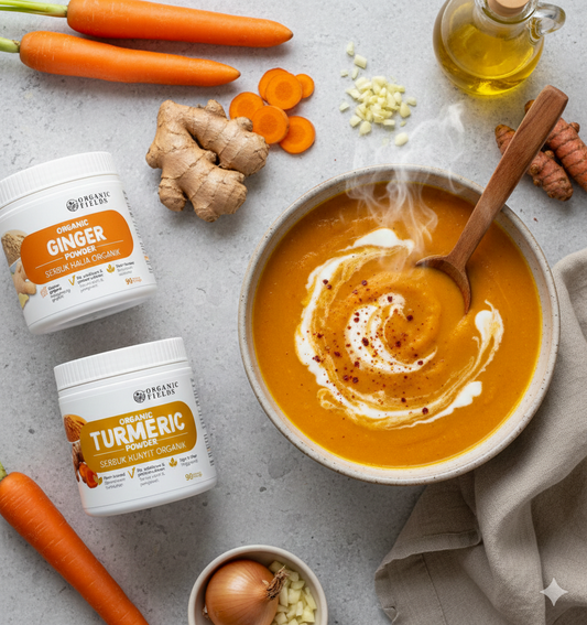 Carrot, Ginger & Turmeric Soup