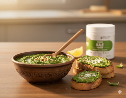Almond Kale Pesto