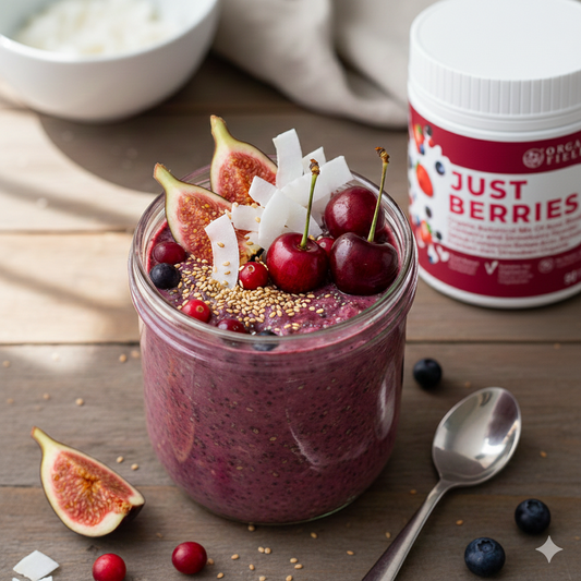 Pink Overnight Oats