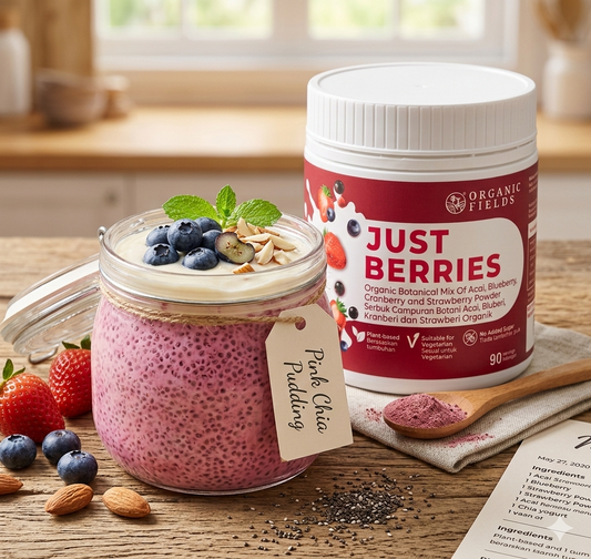 Pink Chia Pudding