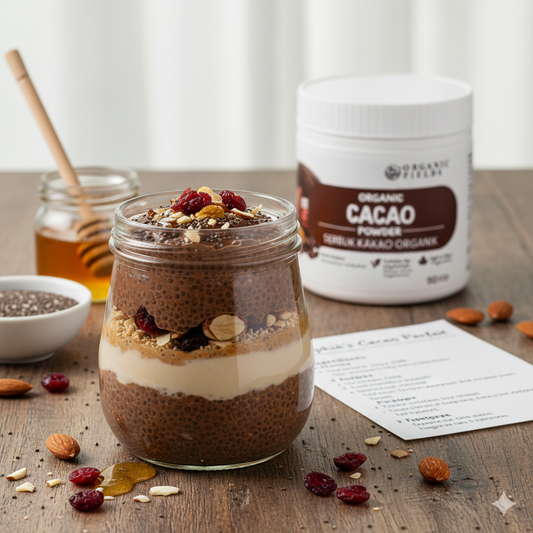 Cacao Chia Pudding