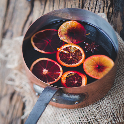 Homemade Mulled Wine (without alcohol)