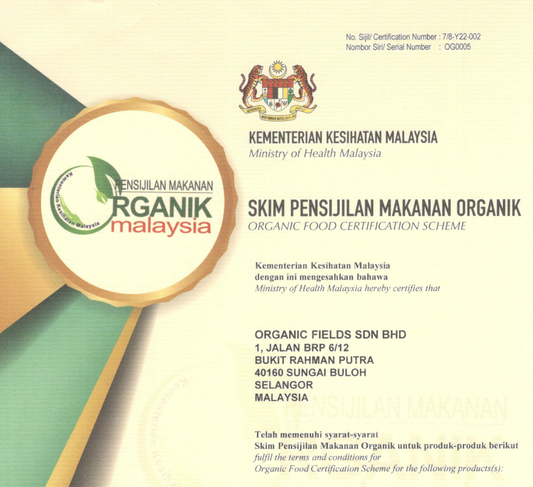 Skim Pensijilan Makanan Organik KKM