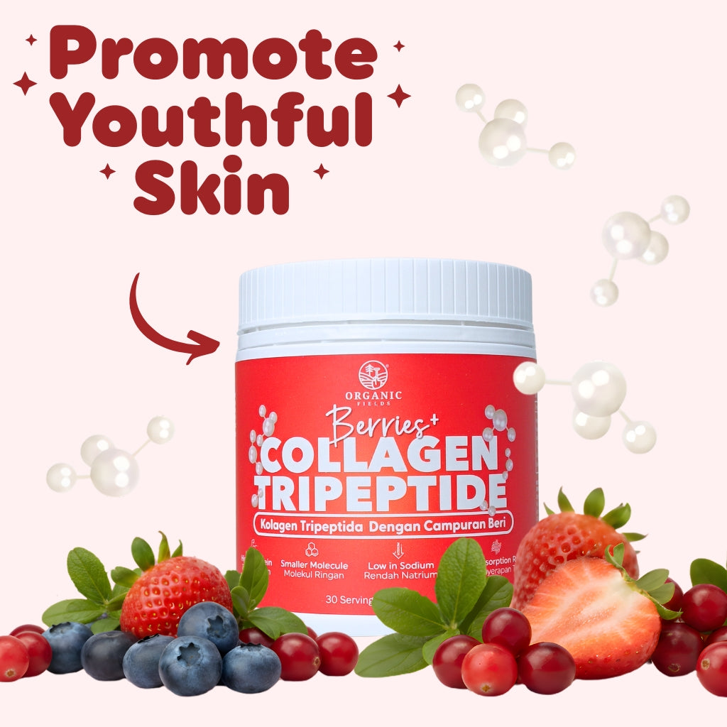 ORGANIC FIELDS Superfood Collagen Tripeptide 180g