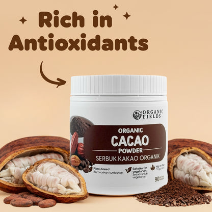 ORGANIC FIELDS Organic Cacao Powder