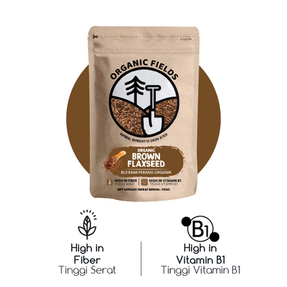 Organic Brown Flaxseed 250g