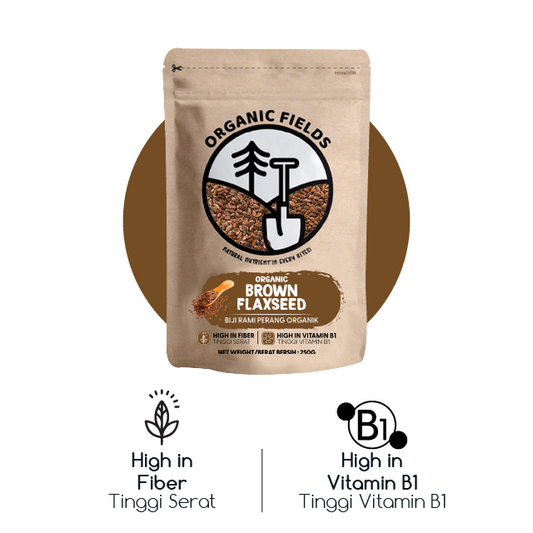 Organic Brown Flaxseed 250g