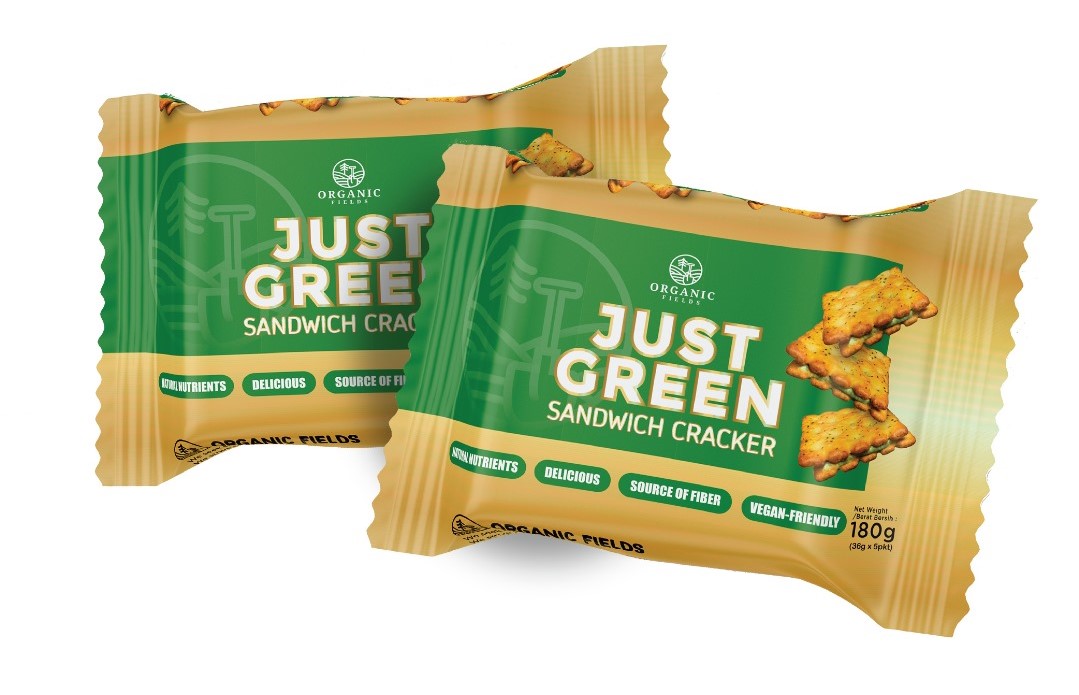 Just Green Sandwich Cracker 180gm