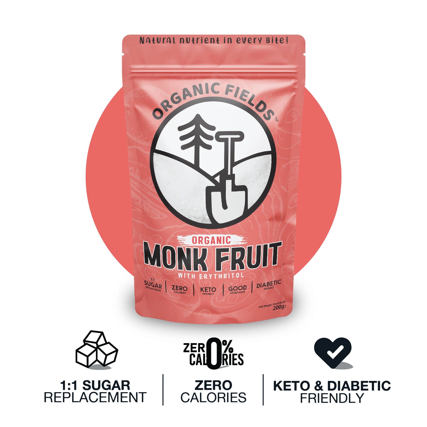 罗汉果甜味剂含赤藓糖醇