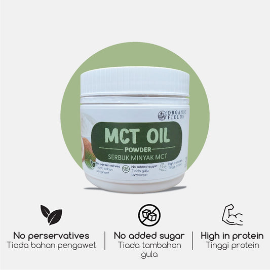 ORGANIC FIELDS MCT Oil Powder 100G