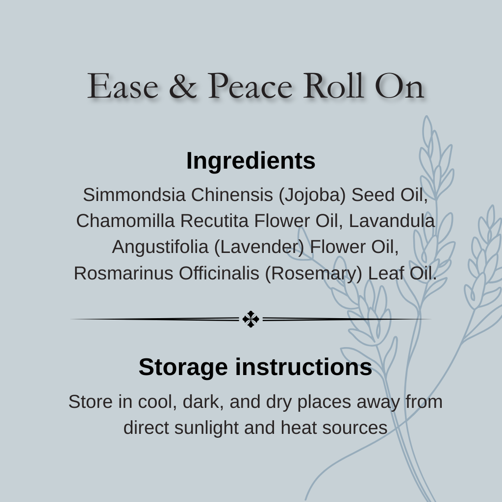 Ease & Peace Roll On Aromatique Essential Oil 10ml