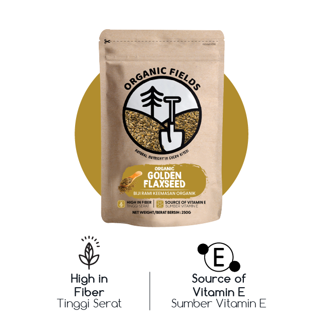 Organic Golden Flaxseed 250g