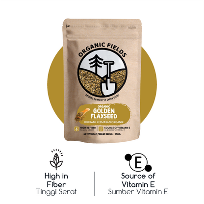Organic Golden Flaxseed 250g