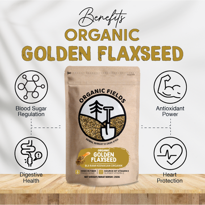 Organic Golden Flaxseed 250g