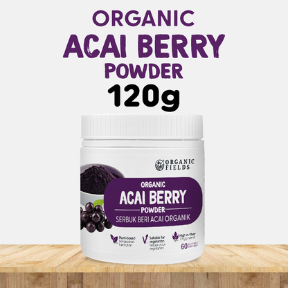 ORGANIC FIELDS Organic Acai Berry 120g