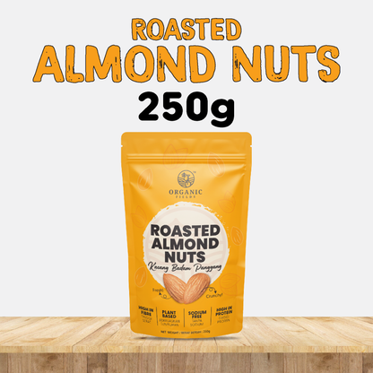ORGANIC FIELDS Roasted Almond Nuts