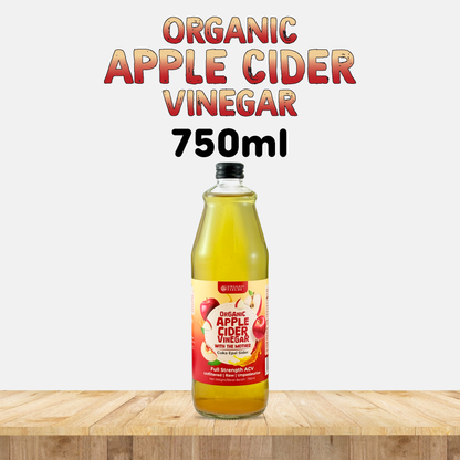 ORGANIC FIELDS Organic Apple Cider Vinegar with The Mother 750ml