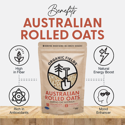ORGANIC FIELDS Australian Rolled Oats