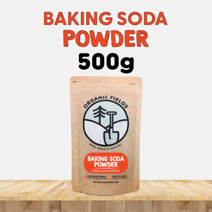 ORGANIC FIELDS Baking Soda Powder 500g