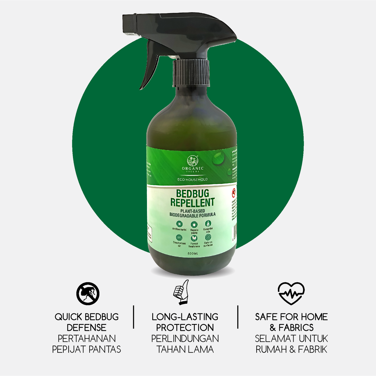 ORGANIC FIELDS BED BUG REPELLENT