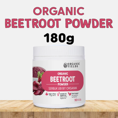 ORGANIC FIELDS Organic Beetroot Powder 180g