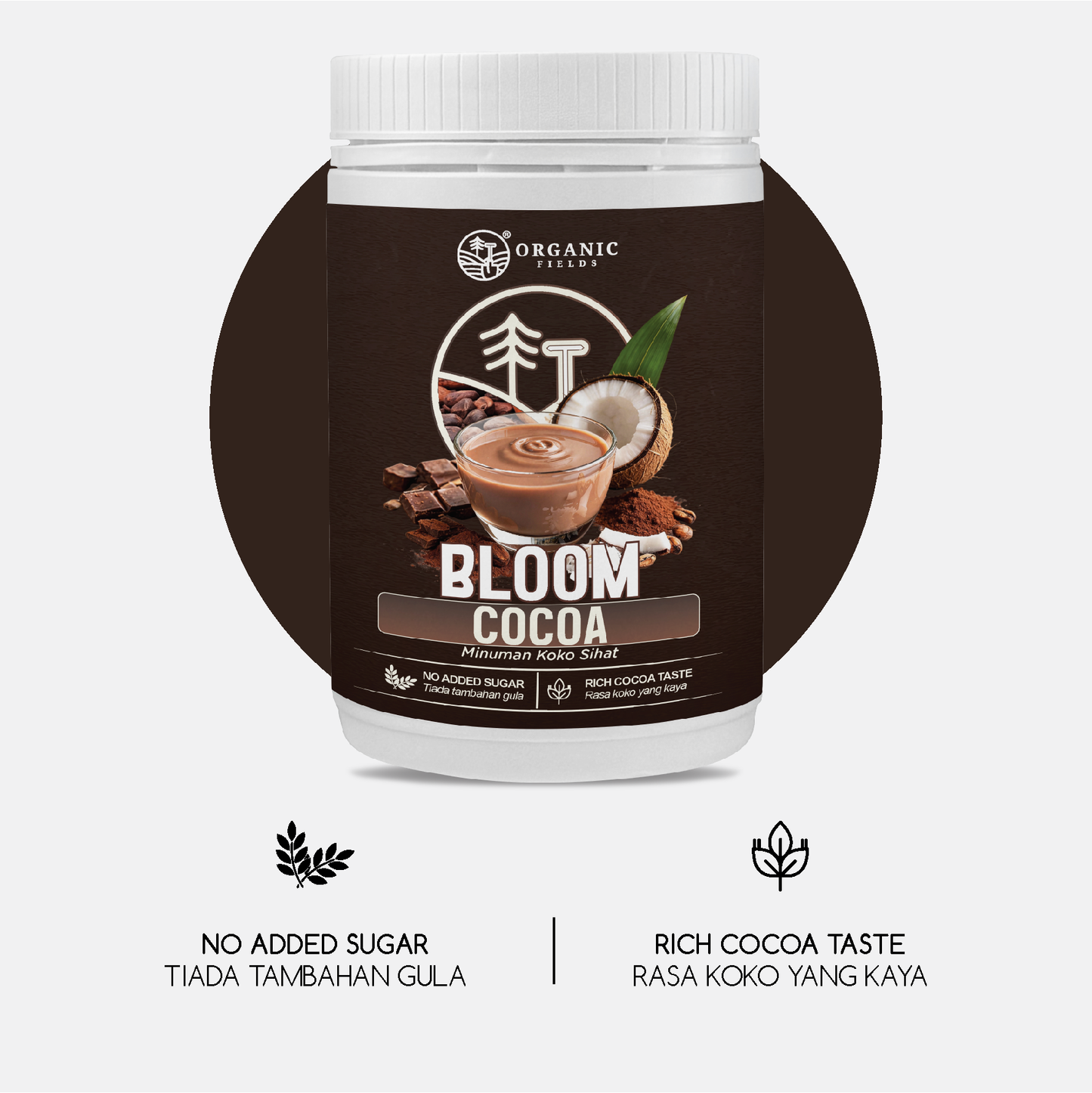 ORGANIC FIELDS Bloom Cocoa (200g)