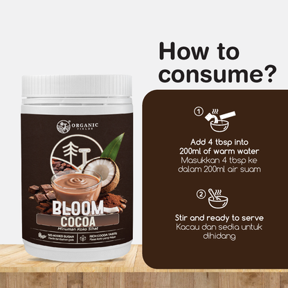 ORGANIC FIELDS Bloom Cocoa (200g)