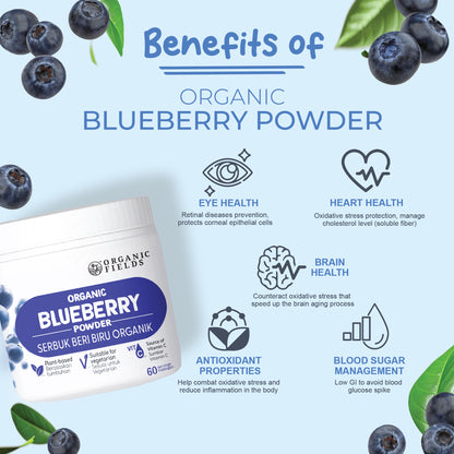 Organic Blueberry Powder 120gm