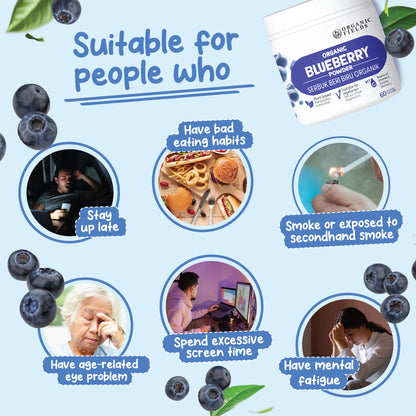 Organic Blueberry Powder 120gm