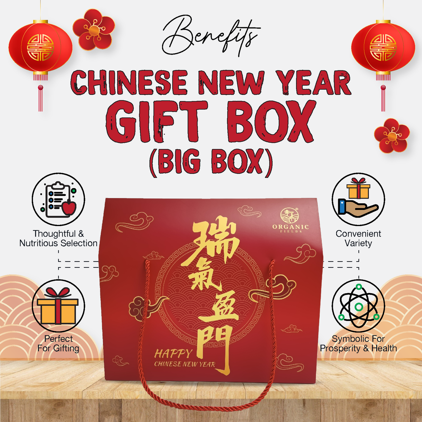 ORGANIC FIELDS Chinese New Year Giftbox 2026