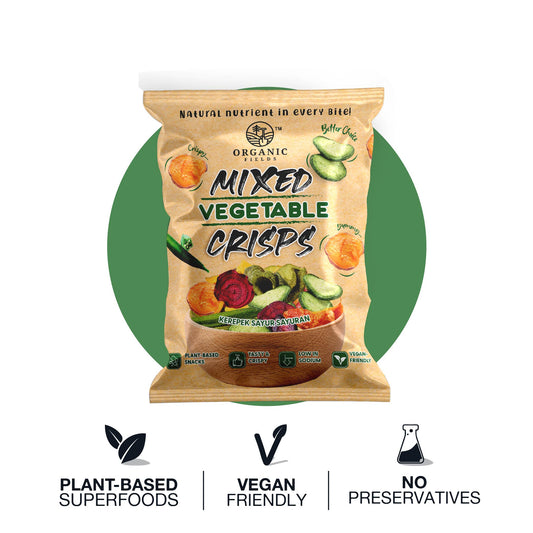 ORGANIC FIELDS Mix Vegetable Chips 50g