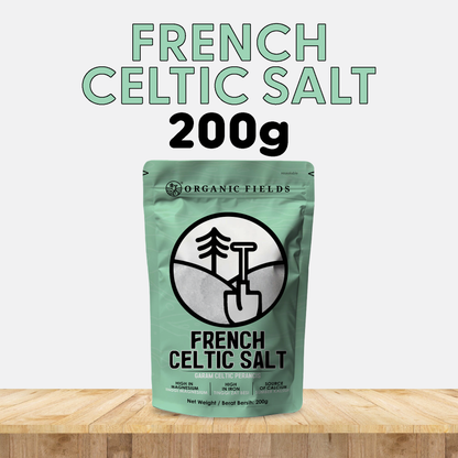 ORGANIC FIELDS French Celtic Salt 200g