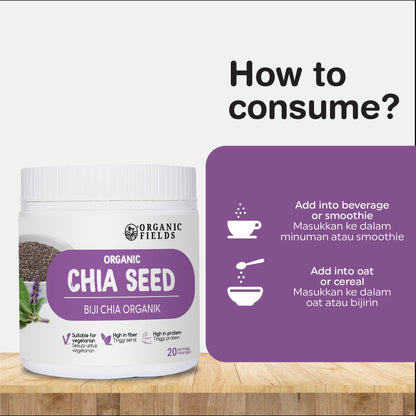 ORGANIC FIELDS Organic Chia Seed