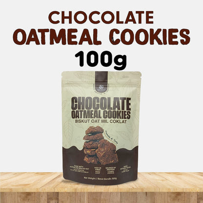 🎁 ORGANIC FIELDS Chocolate Oatmeal Cookies 100g (100% off)