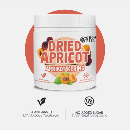 Organic Fields Dried Apricot 200g