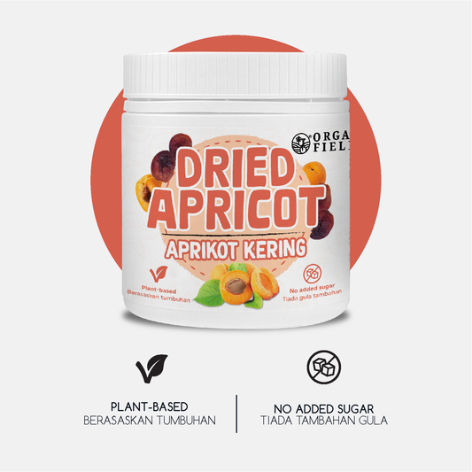 Organic Fields Dried Apricot 200g