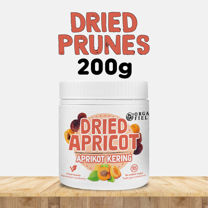 Organic Fields Dried Apricot 200g