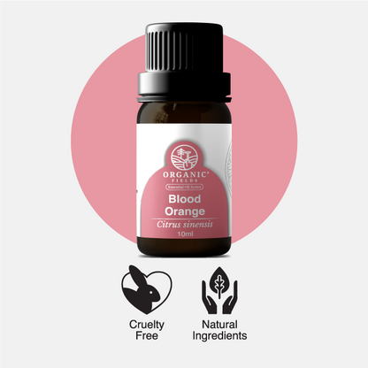 ORGANIC FIELDS BLOOD ORANGE ESSENTIAL OIL 10ML